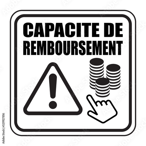 Logo capacité de remboursement.