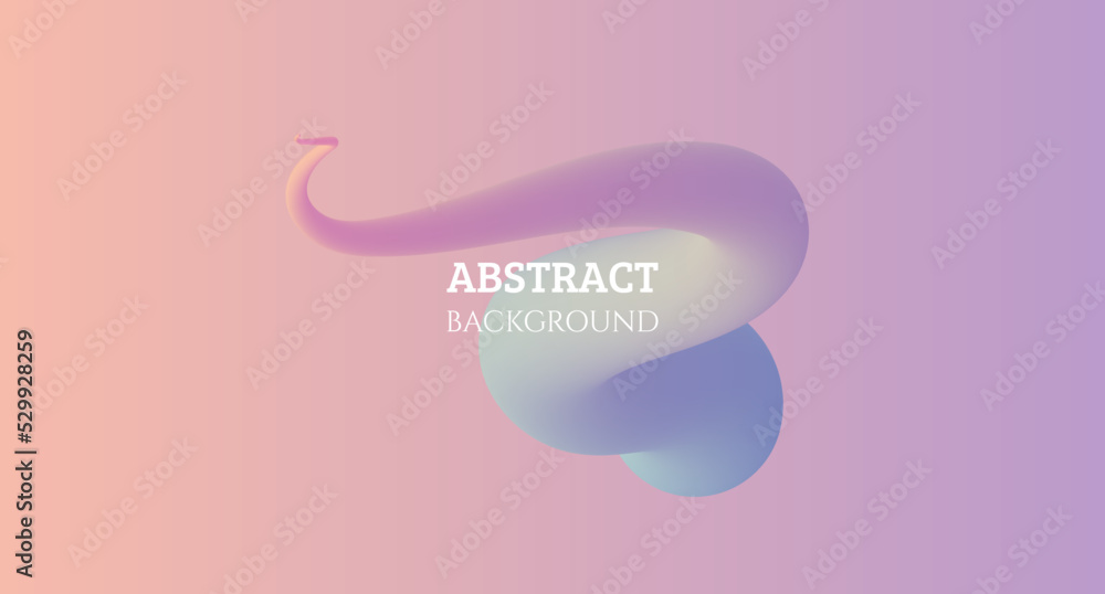 Modern colorful abstract fluid wave. Trendy poster with gradient 3d flow shape. Innovation background design for cover, landing page. Vector Modern colorful abstract fluid wave. Trendy poster with gradient 3d flow shape. Innovation background design for cover, landing page. Vector