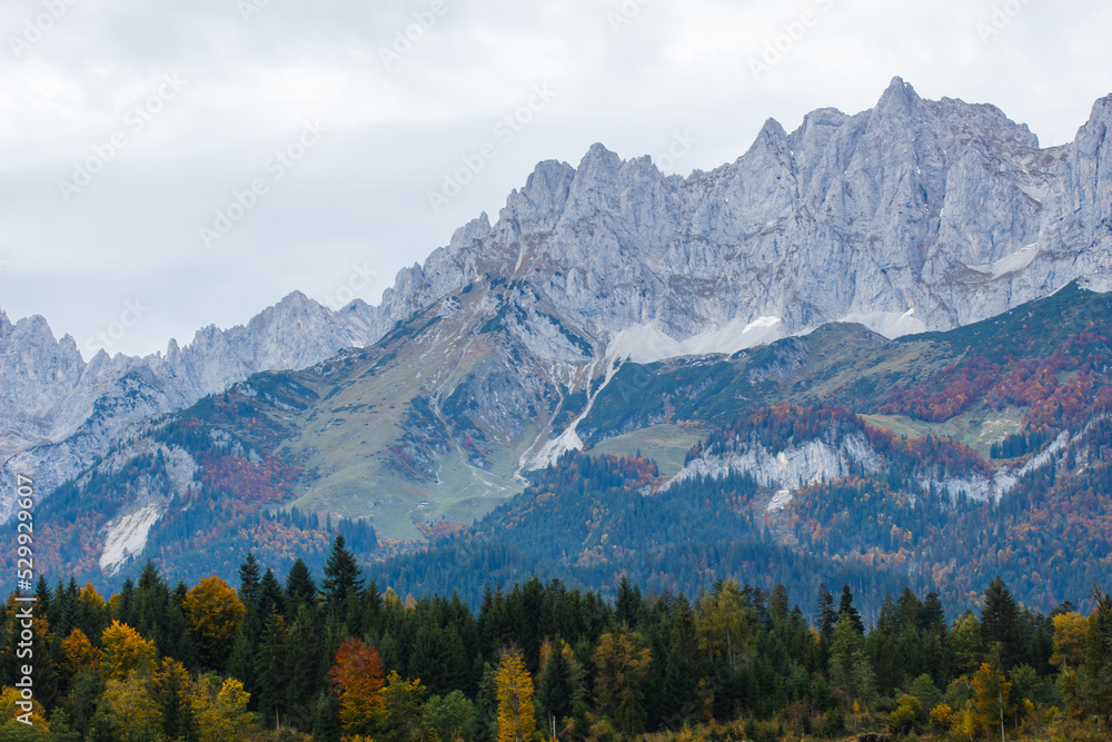 Wilder Kaiser Mountain in Tyrol Austria