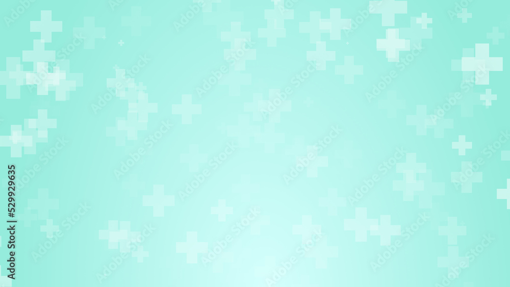 Abstract white blue green colors cross pattern healthcare background. Abstract white blue green colors cross pattern healthcare background.