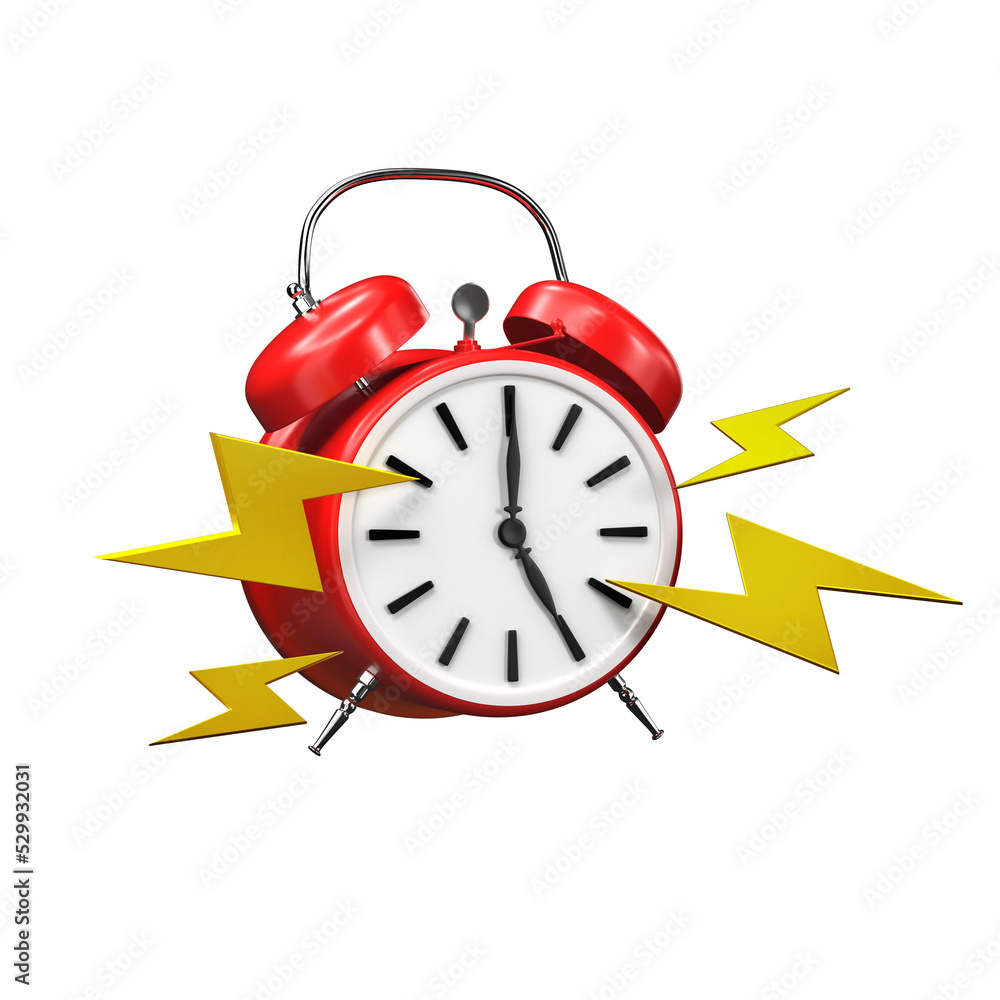 Alarm Clock Ticking Illustration Alarm Clock Ticking Illustration
