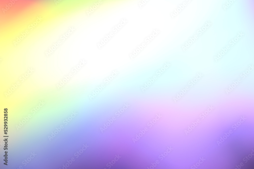 Blurred Background Rainbow Abstract Multi Color Gradient Flowing