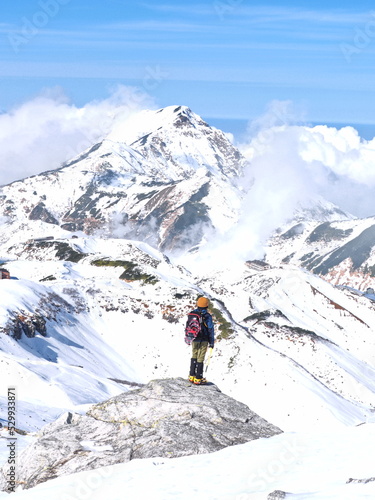 冬の立山連峰