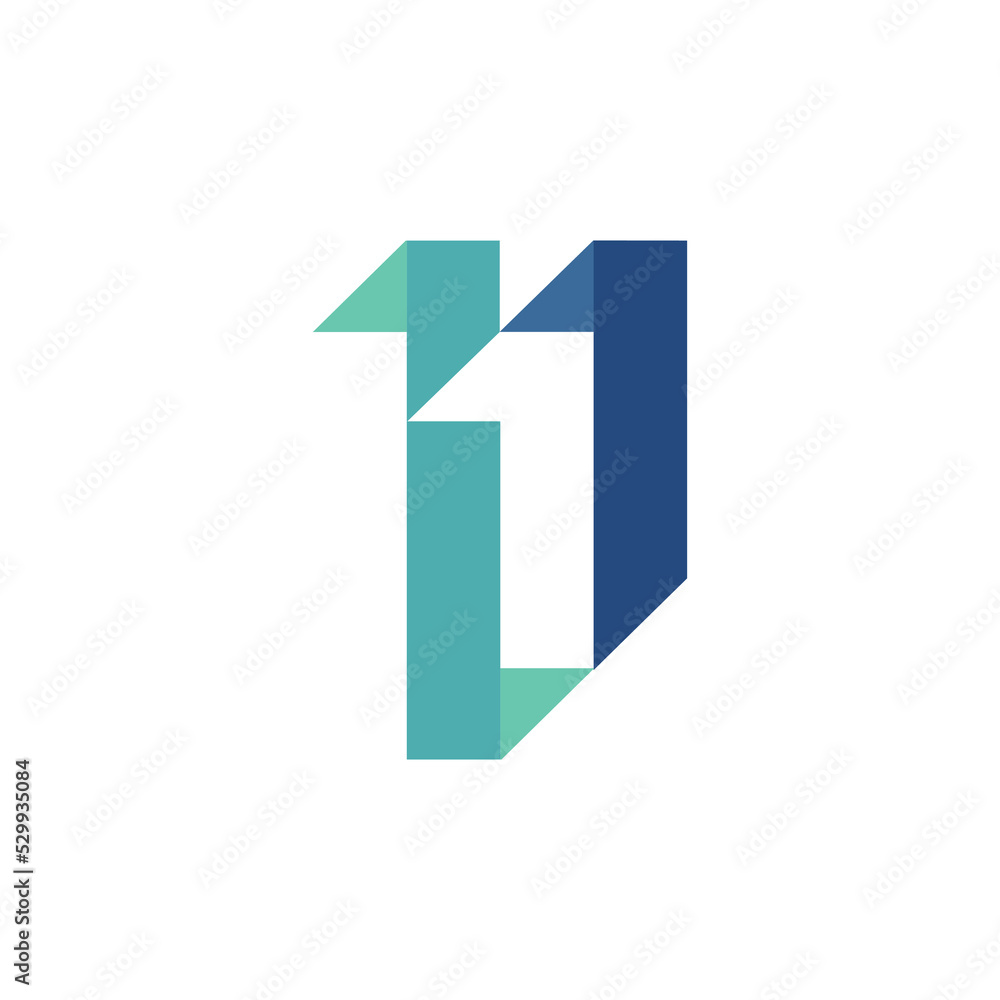 Modern number 11 logo design vector for your business Modern number 11 logo design vector for your business