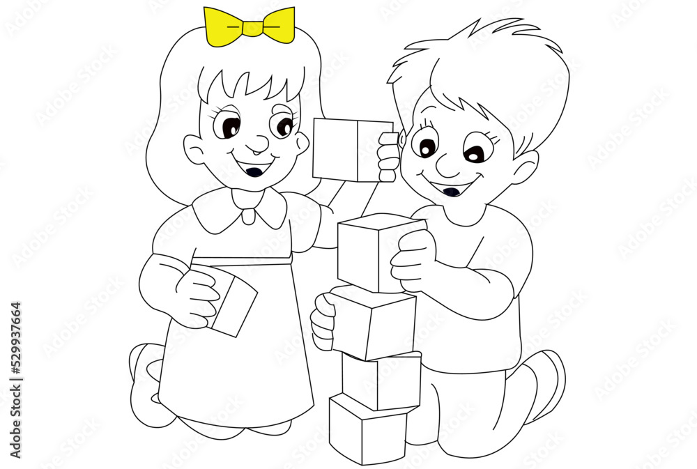 coloring page, coloring book, illustration, coloring page, line art ...