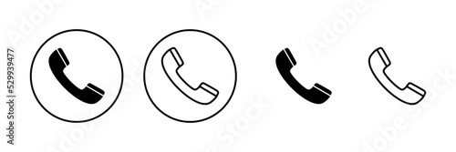 Call icon vector. telephone sign and symbol. phone icon. contact us