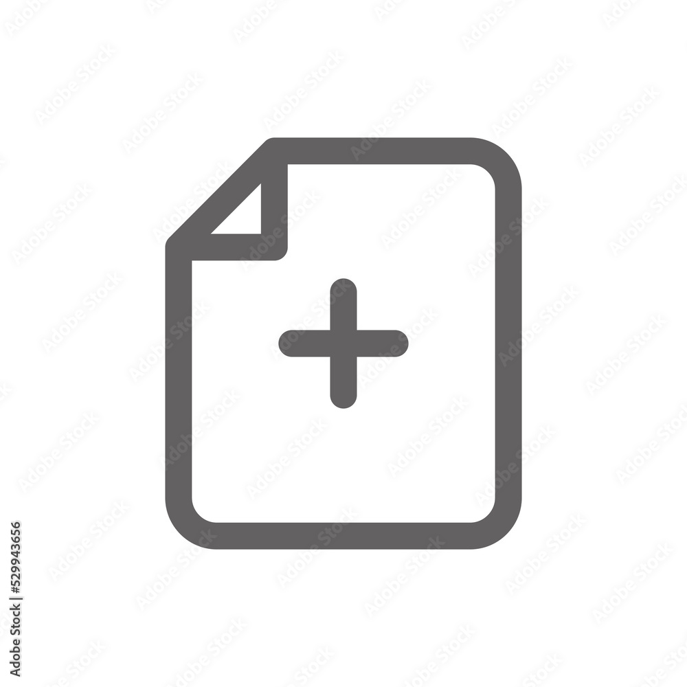 New files icon. Perfect for web design or user interface applications. vector sign and symbol New files icon. Perfect for web design or user interface applications. vector sign and symbol