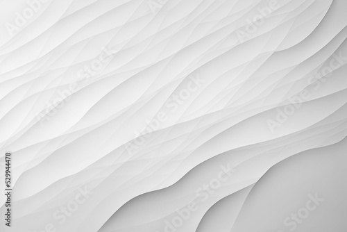 white abstract background, Generative AI