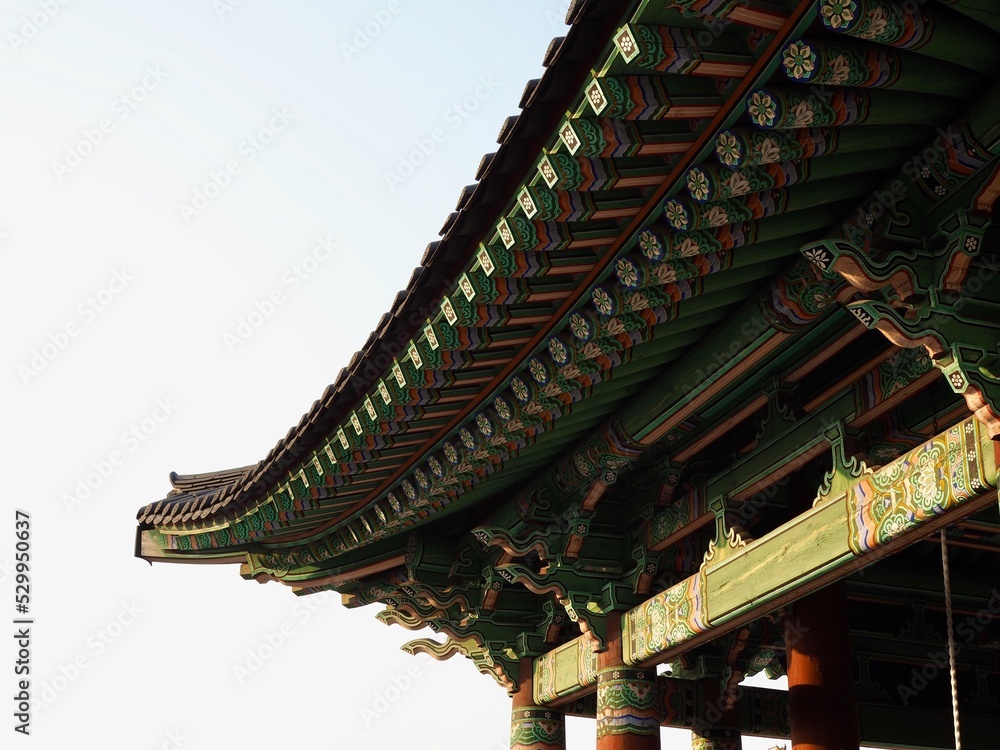 한국의 전통 건축물 한옥 Stock Photo | Adobe Stock
