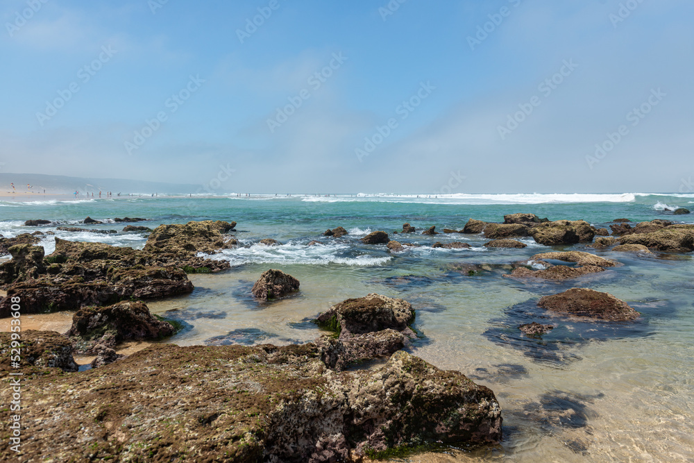 beach and rocks