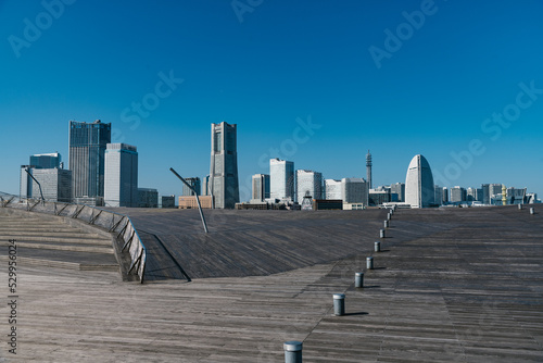 横浜、大桟橋、都市景観