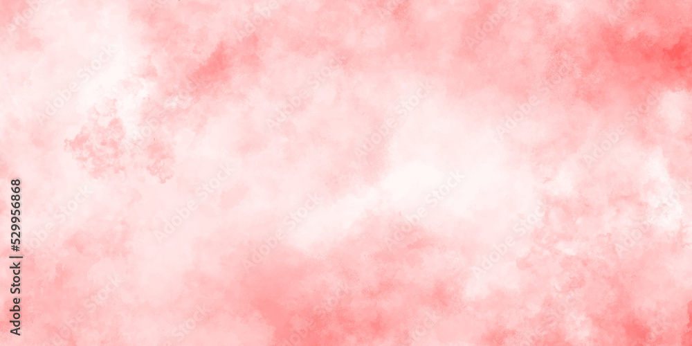 Abstract background with grunge pink-white background with strokes of paint around the edges. Geometric design with Ink effect light magenta color shades gradient illustration on textured paper .
