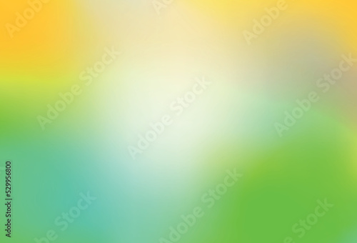 Light Green, Yellow vector colorful abstract background.