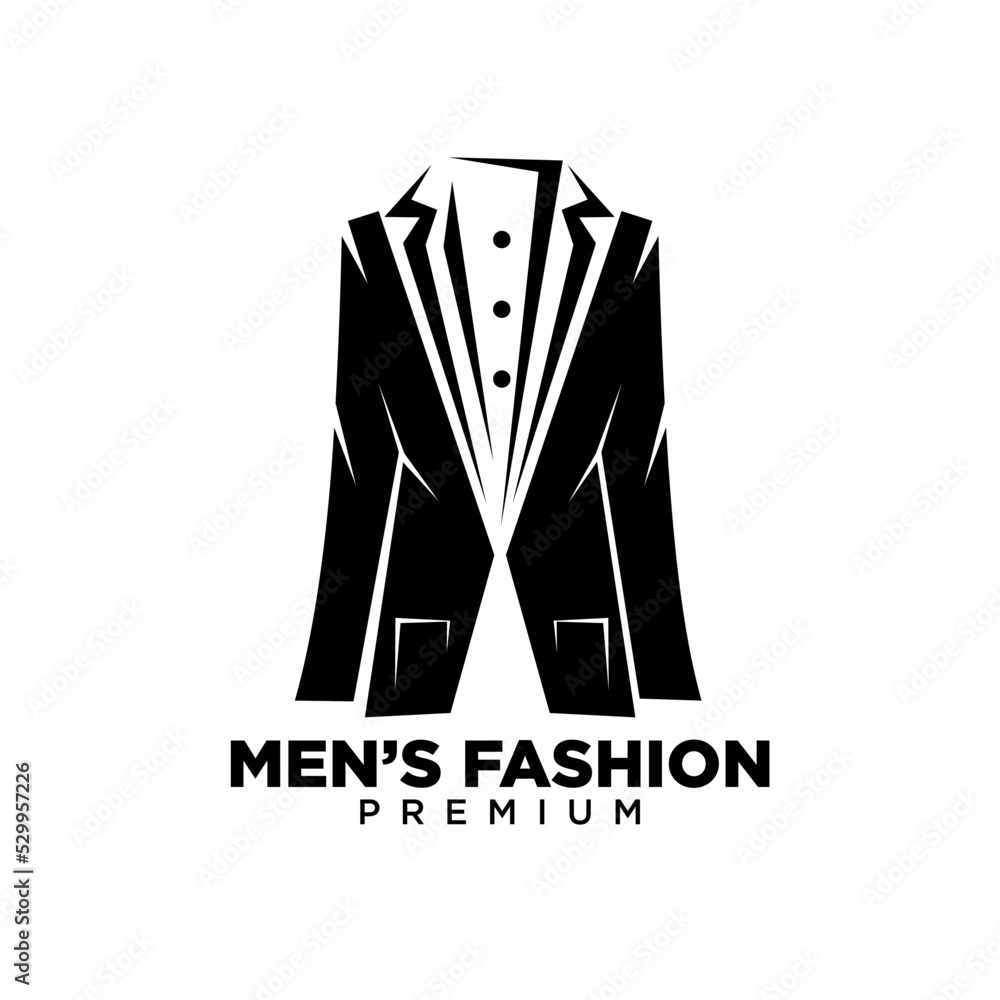 men's fashion logo. logo for menswear shop men's fashion logo. logo for menswear shop