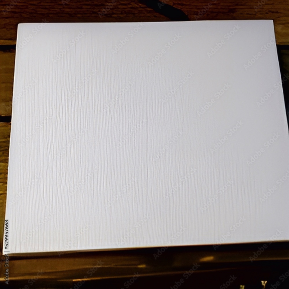 blank notebook on wooden table blank notebook on wooden table