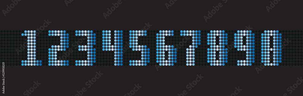digital, sign, led, clock, numbers, red, light, neon, technology, black, display, symbol, business, time, computer, countdown, screen, concept, timer, illustration, word, bright, icon, year
