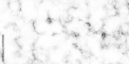 white marble pattern texture natural background. Interiors marble stone wall design, Beautiful drawing with the divorces and wavy lines in gray tones. White marble texture for background or tiles. © MdLothfor