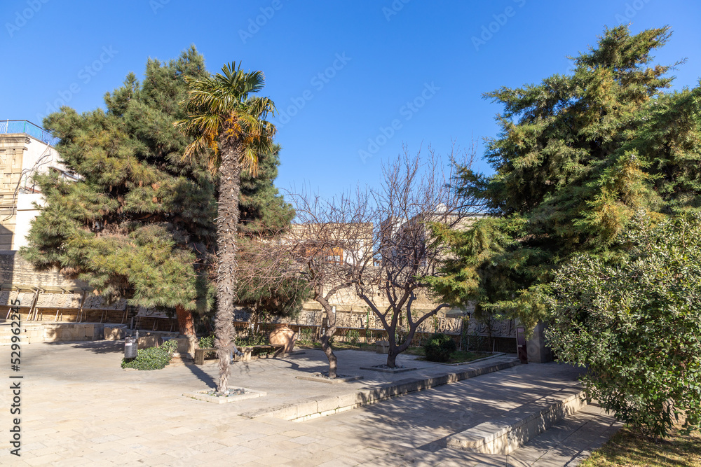 Obraz premium Shirvanshahs palace. Icheri Sheher (old town), Baku city, Azerbaijan.