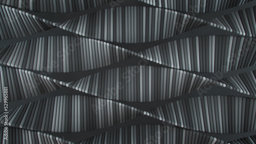 Dark monochrome geometric b...