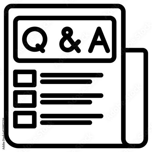 q&a icon