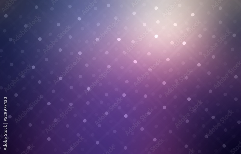 Magical night sky glare dark violet empty background with low glow.