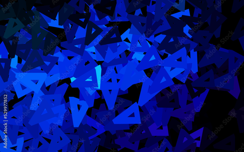 Dark Pink, Blue vector pattern with polygonal style. Dark Pink, Blue vector pattern with polygonal style.
