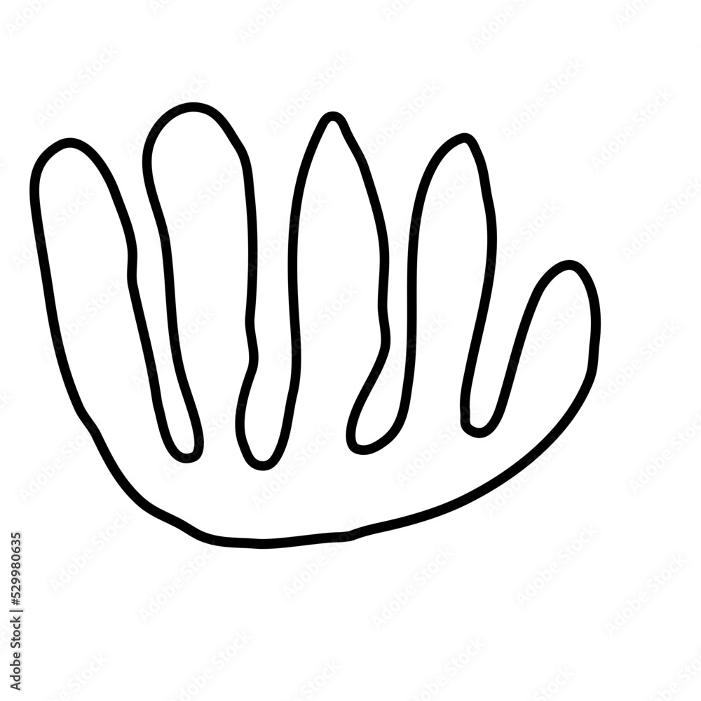 Abstract organic shape hand drawn background Abstract organic shape hand drawn background
