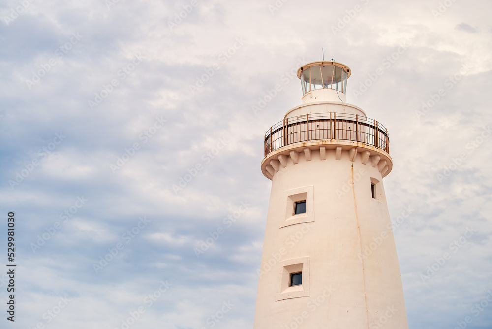 Cape Willoughby Lighthouse seen against sky, Kangaroo Island, South Australia Cape Willoughby Lighthouse seen against sky, Kangaroo Island, South Australia