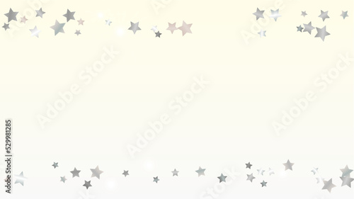 Realistic Background with Confetti of Glitter Star Particles. Sparkle Lights Texture. Celebration pattern. Light Spots. Star Dust. Christmass Design. Explosion of Confetti. Design for Advertisement.
