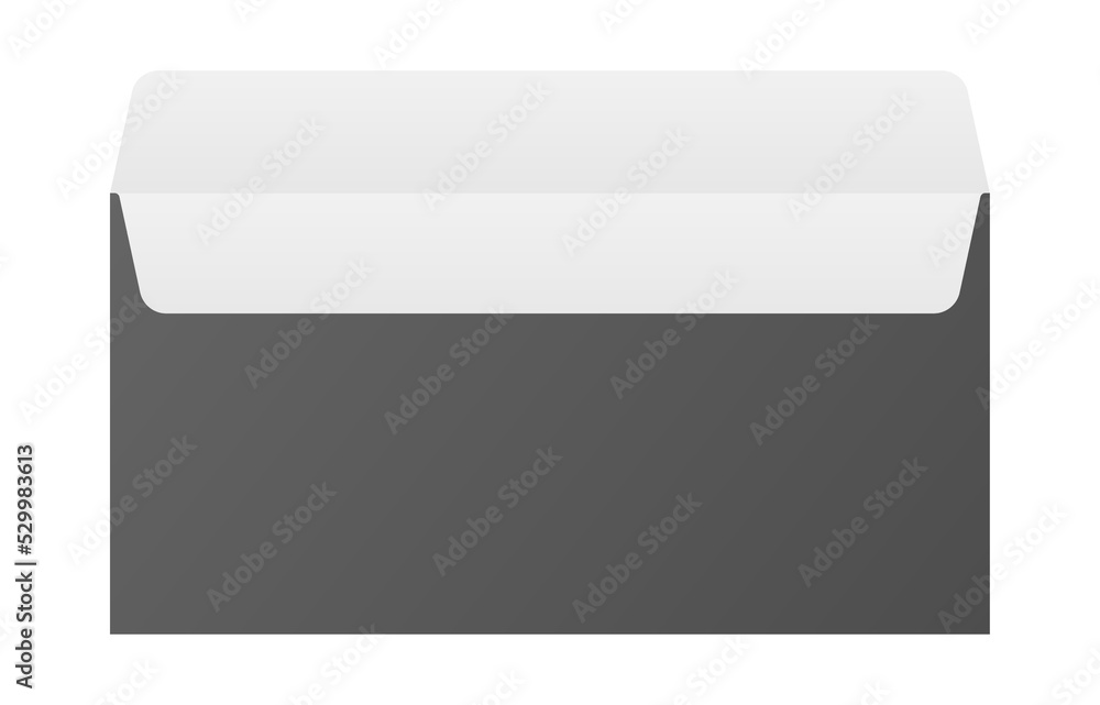 DL Envelopes mockup front and back view. Vector stock illustration. DL Envelopes mockup front and back view. Vector stock illustration.
