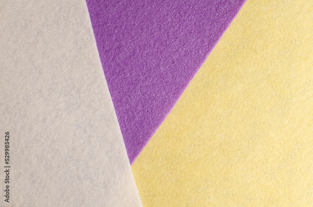 Felt background in different colors