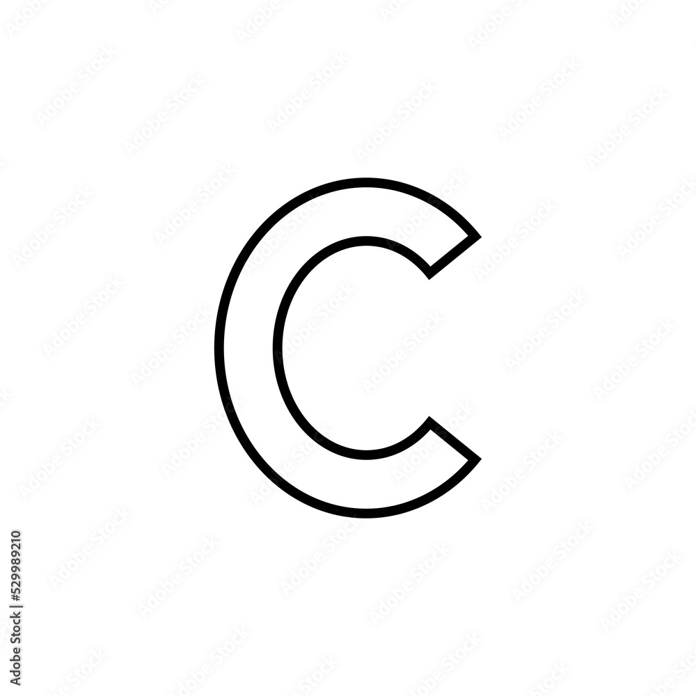 Copyright icon vector for web and mobile app. copyright sign and symbol Copyright icon vector for web and mobile app. copyright sign and symbol