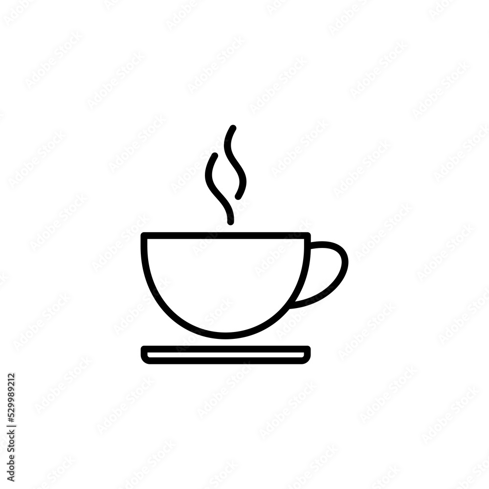 coffee cup icon vector for web and mobile app. cup a coffee sign and symbol coffee cup icon vector for web and mobile app. cup a coffee sign and symbol