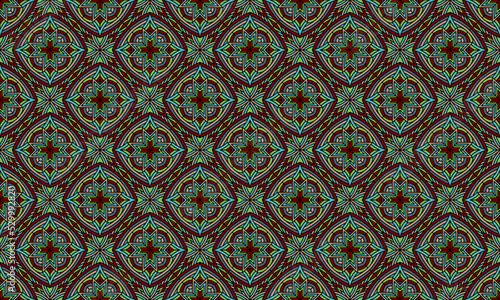 traditional seamless pattern ethnic background