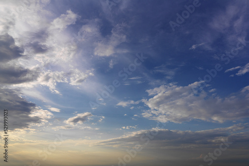 sky and clouds at late afternoon 2022/06/19 17:51