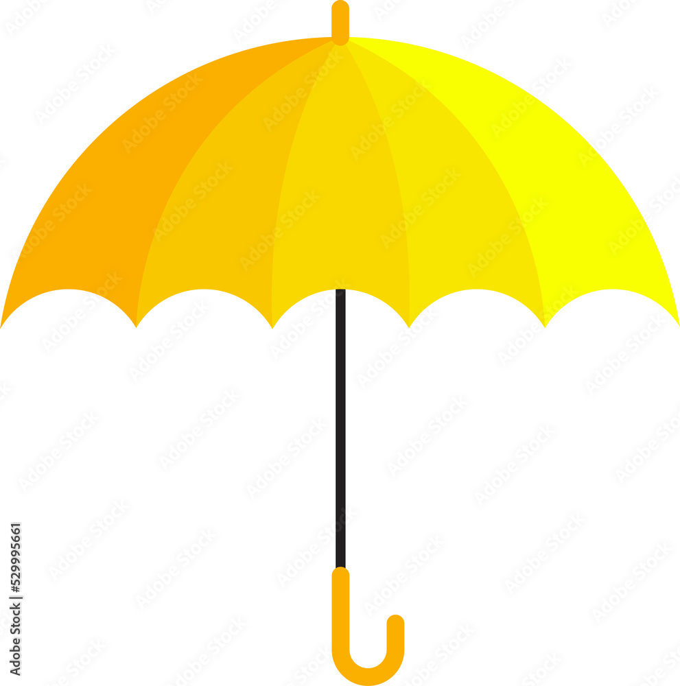 set of umbrellas illustration