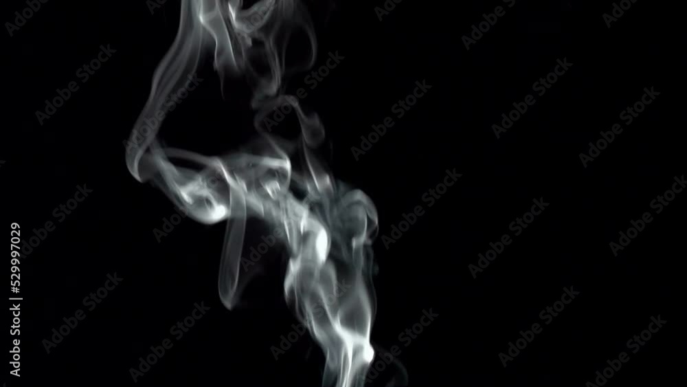 Real Smoke steam on black Real Smoke steam on black