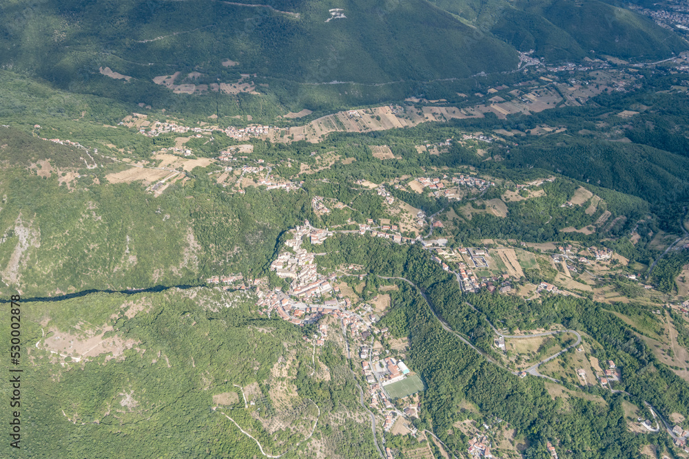 Cantalice aerial, Italy Cantalice aerial, Italy