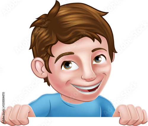 Boy Kid Cartoon Child Chara...
