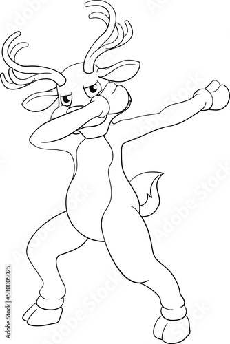 Christmas Reindeer Dabbing ...