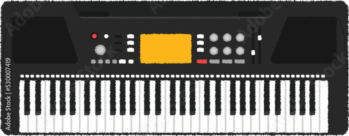 キーボードのイラスト