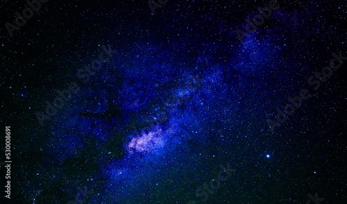 galaxy night background with stars © skandar