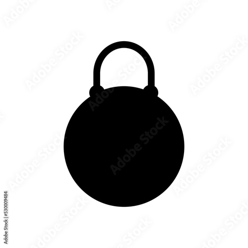 Handbag icon vector. purse ilustration sign. reticule symbol. bag logo.
