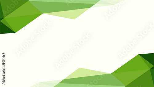 abstract geometric green background