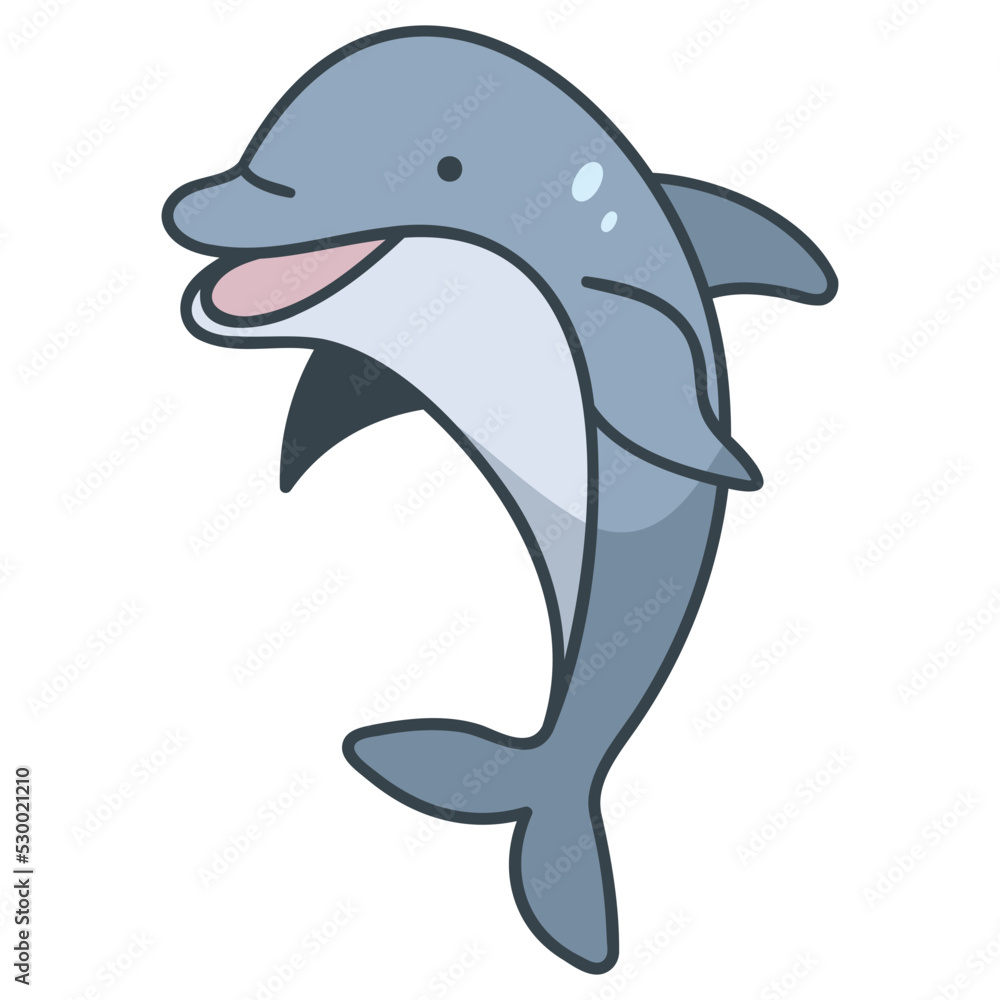 Obraz premium Dolphin icon