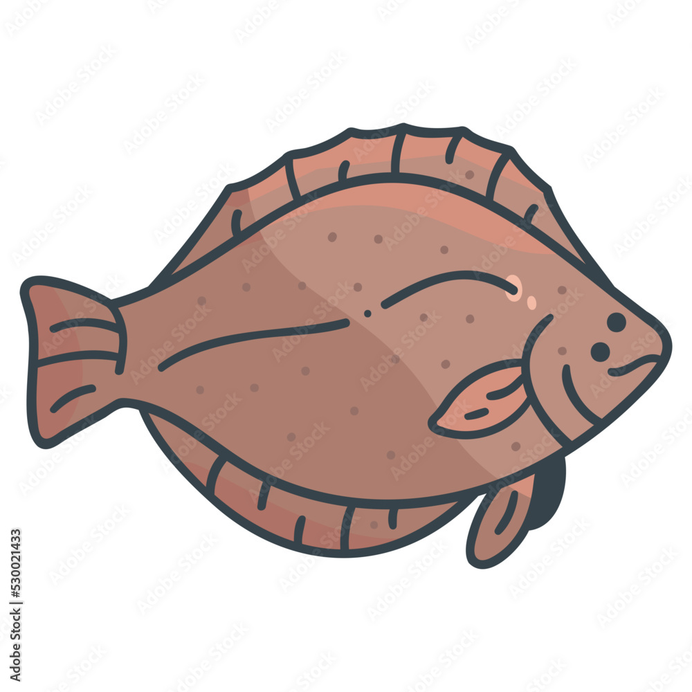 Flounder Fish icon Flounder Fish icon