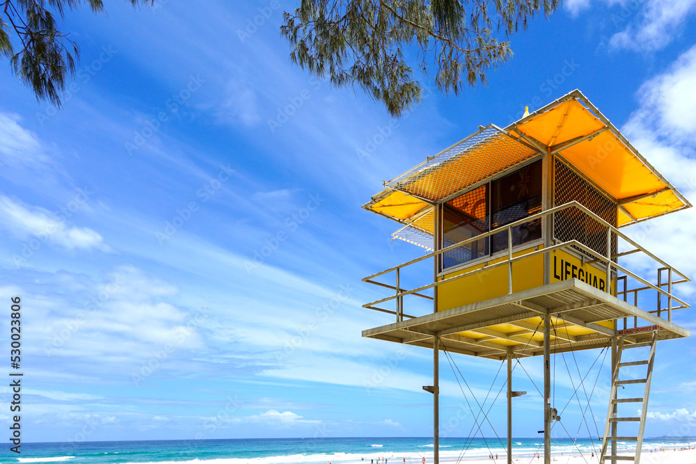 Gold Coast Lifeguard Patrol Tower.
