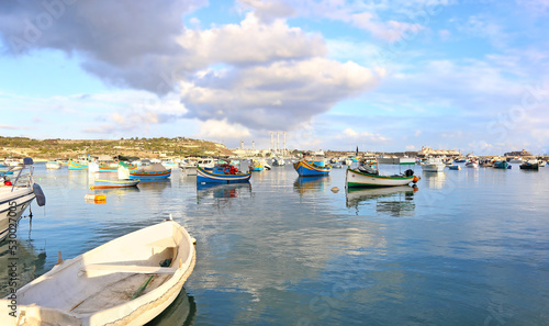 landscape of Marsaxlokk village Malta © photo_stella