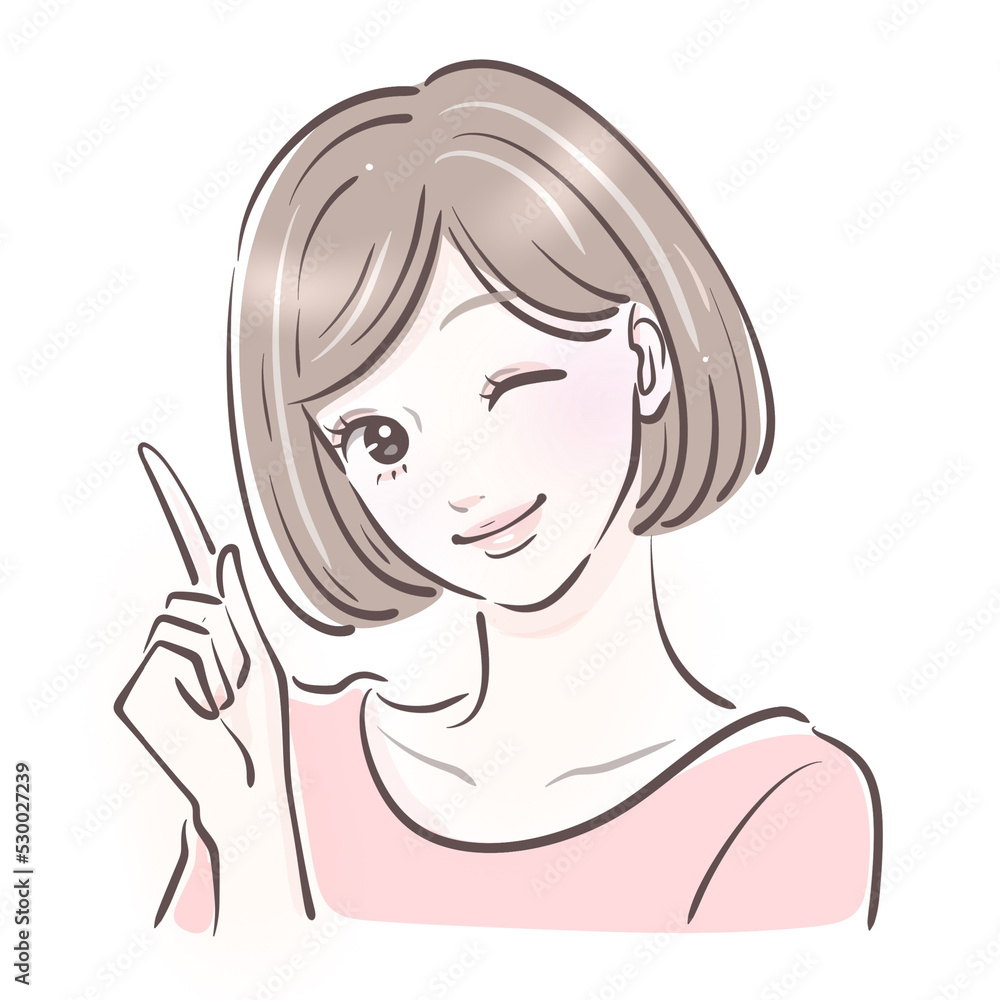 女性のイラスト 女性のイラスト