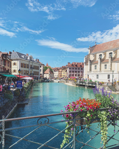view of Annecy, France